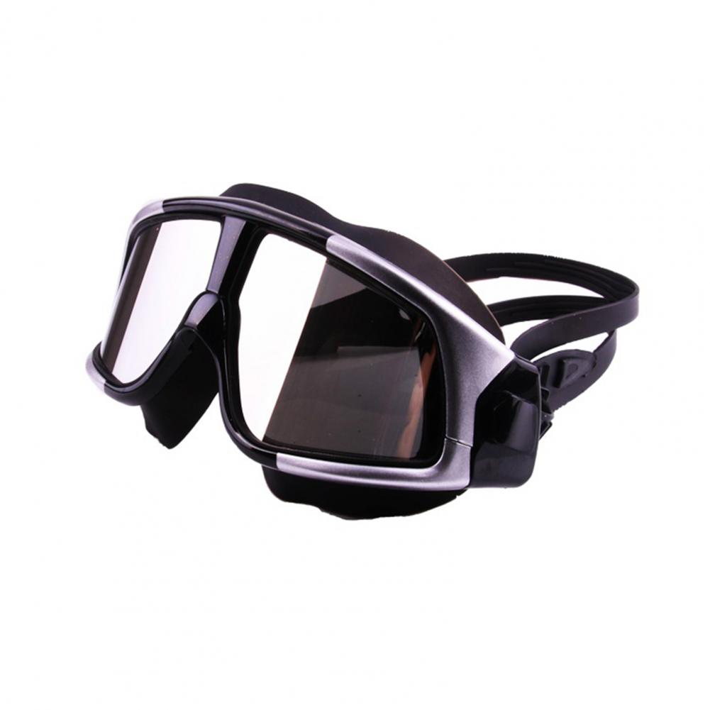 Swimming Goggles Anti-fog Shockproof Waterproof Large Frame Electroplate Swiming Glasses Eyewear for Beach