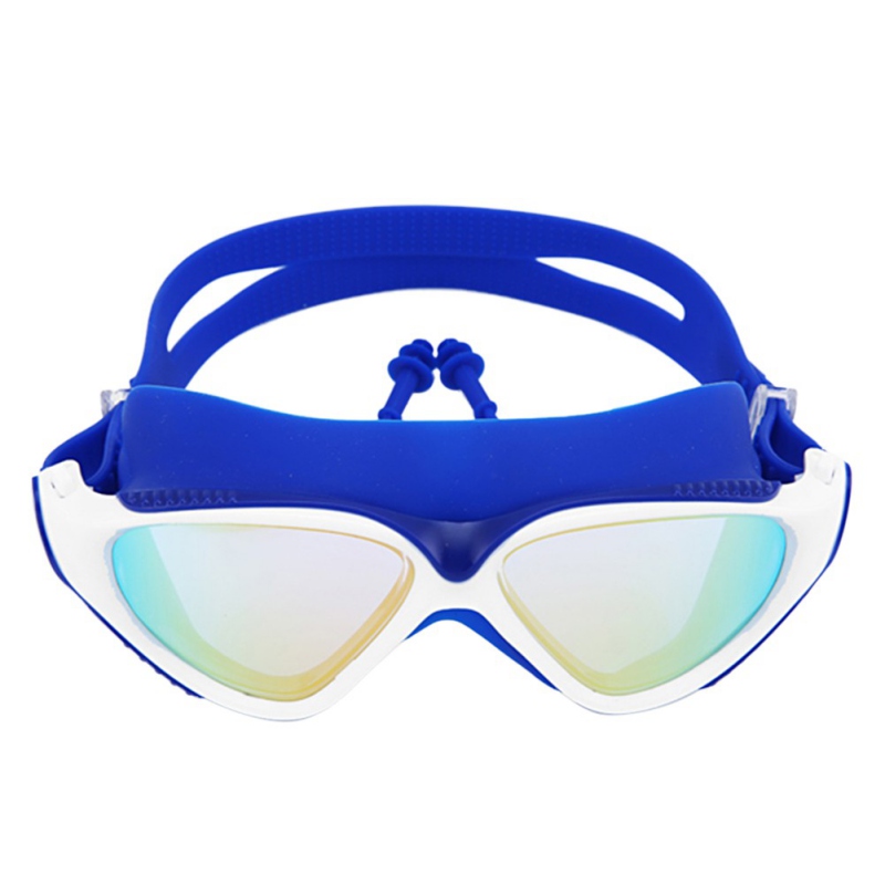 Goggles Professional adult Silicone Swimming Goggles Anti-fog UV Swimming Glasses for Men Women Eyewear