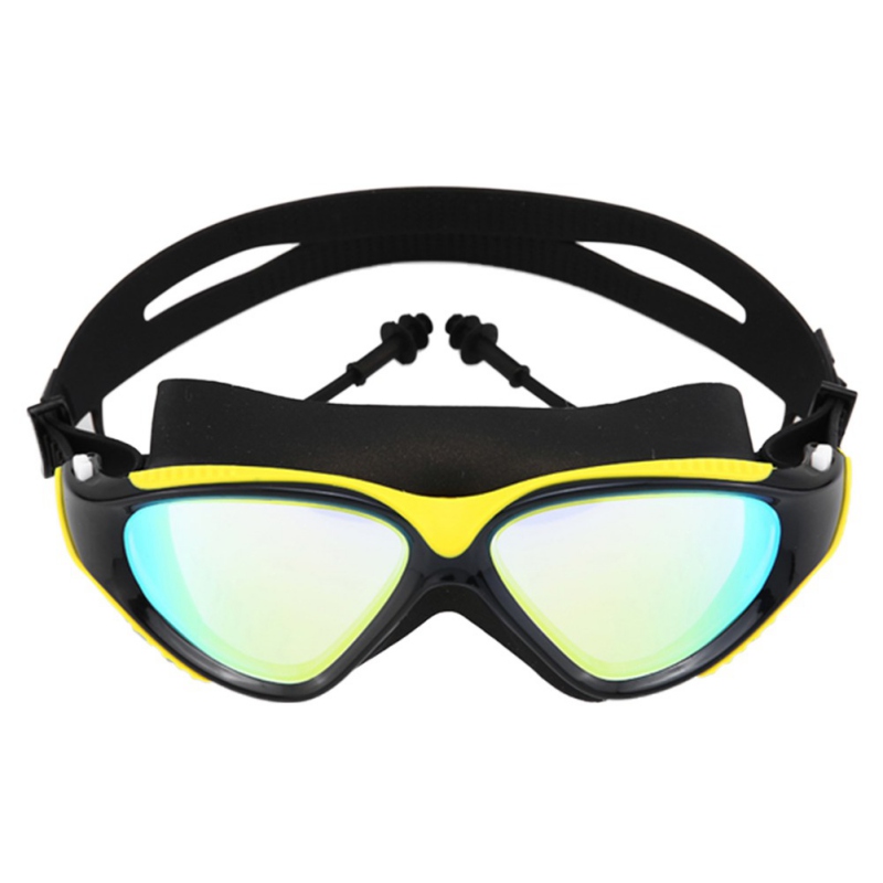 Goggles Professional adult Silicone Swimming Goggles Anti-fog UV Swimming Glasses for Men Women Eyewear