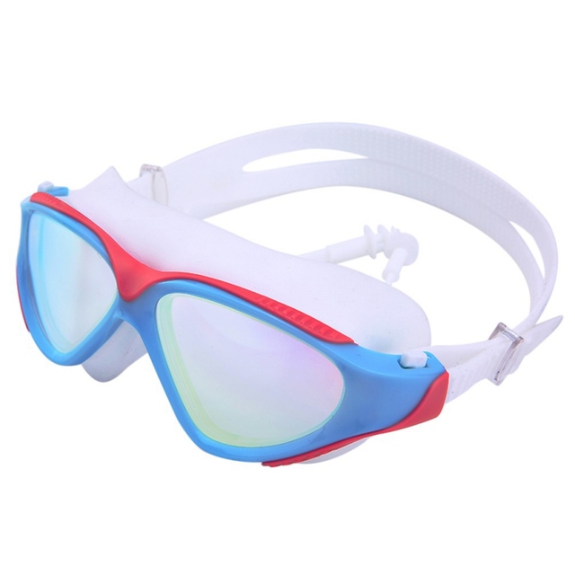 Goggles Professional adult Silicone Swimming Goggles Anti-fog UV Swimming Glasses for Men Women Eyewear