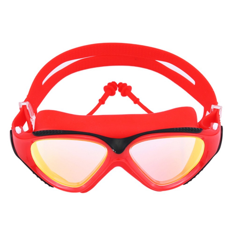 Goggles Professional adult Silicone Swimming Goggles Anti-fog UV Swimming Glasses for Men Women Eyewear
