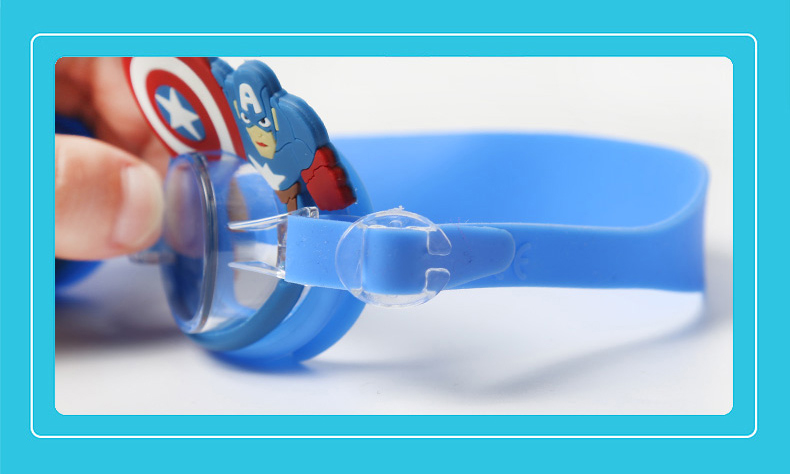 Waterproof Swimming Goggles Child Swim Glasses Cartoon Anti Fog Swimming Eyewear Kids Boys Cute Swimming Glasses