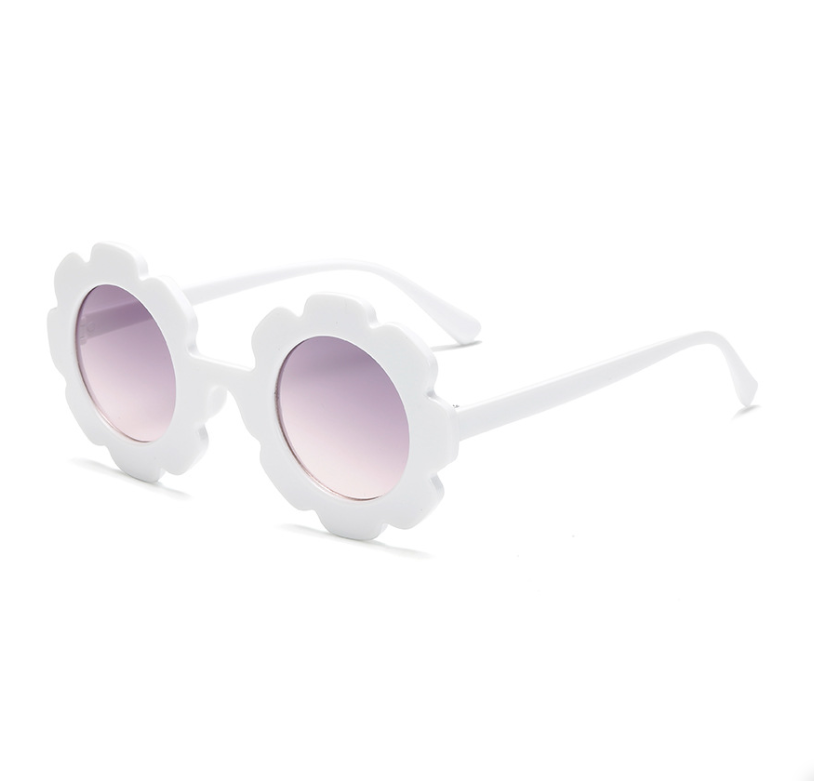 Korea New Kids Sunglasses Children Round Flower Sun glasses Girls Boys Baby Sport Shades Glasses UV400 Eyewear