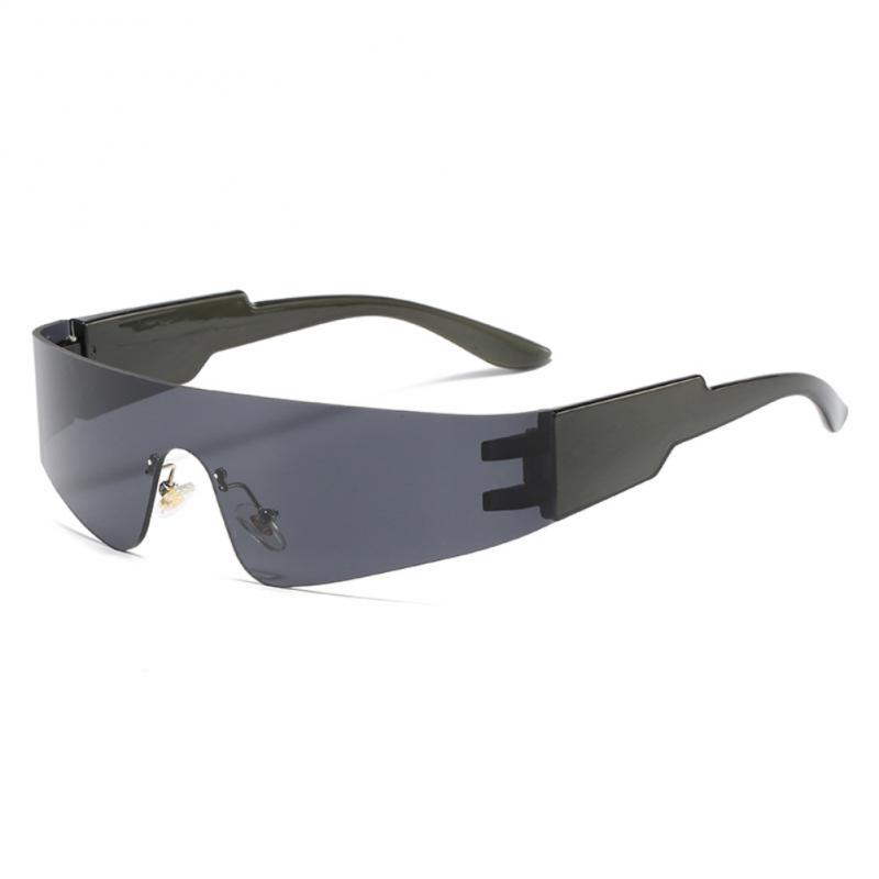 Men's Sunglasses Polarized Goggles Cycling Sunglasses Rimless Glasses Sports Glasses Fishing Camping Eyewear Bicycle Accessories