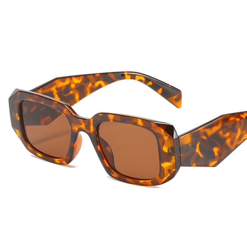 Small Polygon Rectangle Women Sunglasses Fashion Retro Brand Designer Square Sun Glasses Men Classic White Glasses Shades UV400
