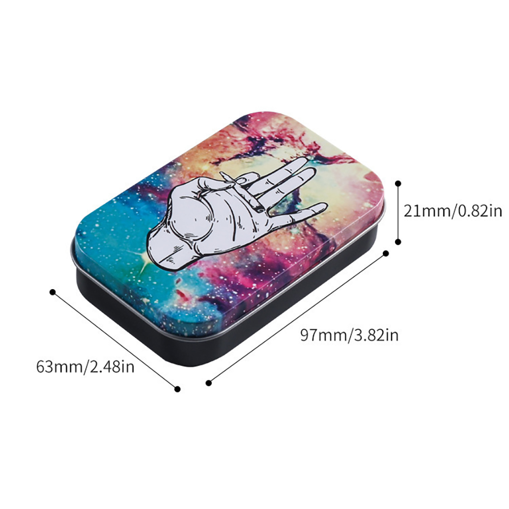 Kitchen  Dining room appliances Small Cigarette Box Metal Storage Box Tobacco Storage Box Cigarette Case Smoking Accessories