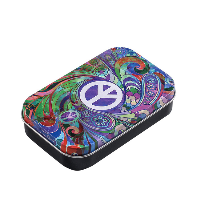 Kitchen  Dining room appliances Small Cigarette Box Metal Storage Box Tobacco Storage Box Cigarette Case Smoking Accessories