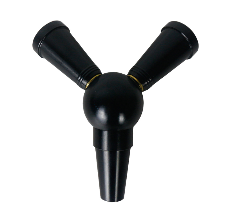 Kitchen  Dining room appliances Hookah Shisha Hose Adapter One-to-Two Stem Hookah Shisha Pipe Connection Joint Bifurcate Universal Hookah Hose Accessories
