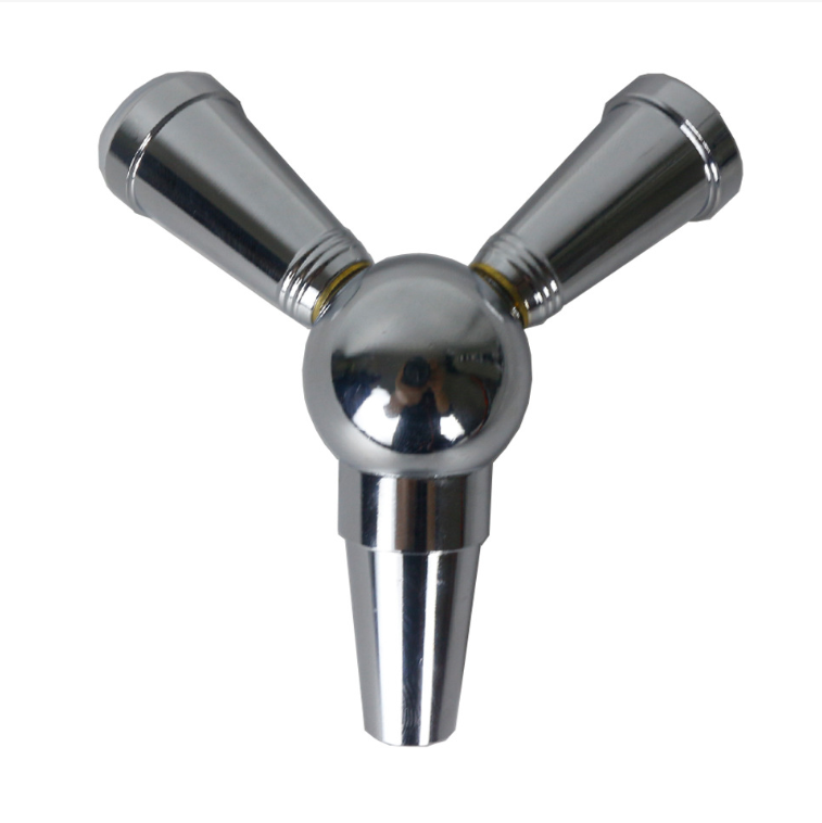 Kitchen  Dining room appliances Hookah Shisha Hose Adapter One-to-Two Stem Hookah Shisha Pipe Connection Joint Bifurcate Universal Hookah Hose Accessories