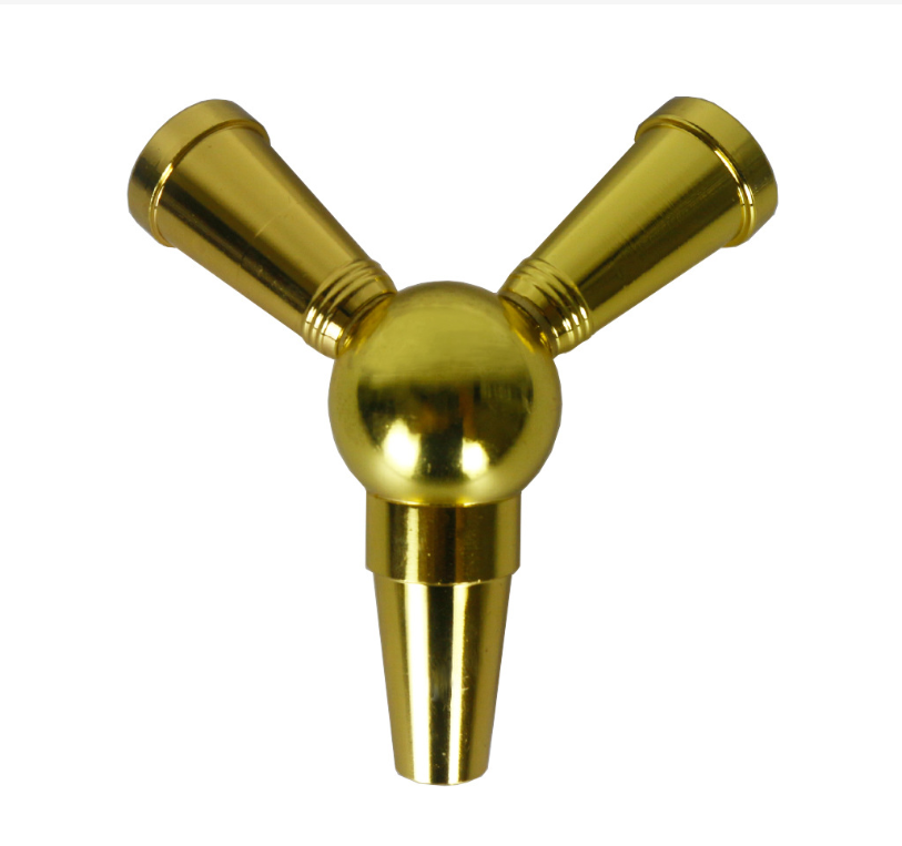 Kitchen  Dining room appliances Hookah Shisha Hose Adapter One-to-Two Stem Hookah Shisha Pipe Connection Joint Bifurcate Universal Hookah Hose Accessories