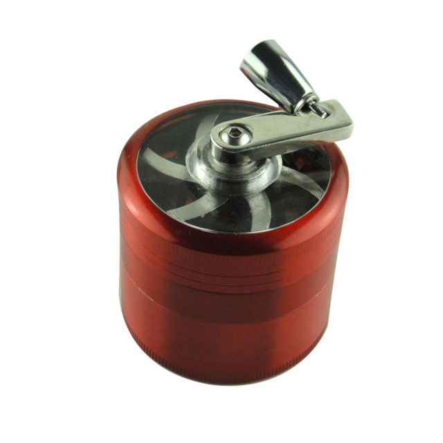 40mm Herbal Crusher Tobacco Grinder Smoke Manual Kitchen Herb Metal Layer Grinders Spice Mill Cigarette Accessories