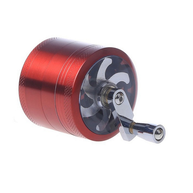 40mm Herbal Crusher Tobacco Grinder Smoke Manual Kitchen Herb Metal Layer Grinders Spice Mill Cigarette Accessories
