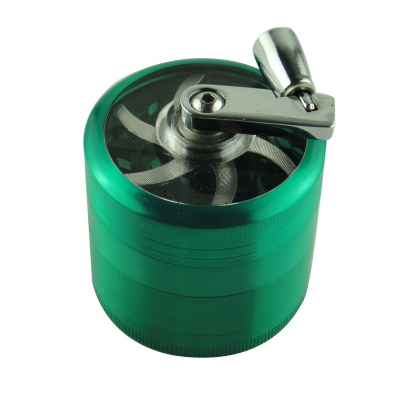 40mm Herbal Crusher Tobacco Grinder Smoke Manual Kitchen Herb Metal Layer Grinders Spice Mill Cigarette Accessories