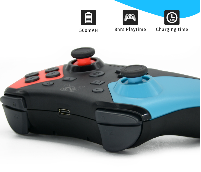 Wireless Bluetooth Gamepad For Nintendo Switch Pro Gamepad Console USB Joystick Controller For Switch Console 6-Axis