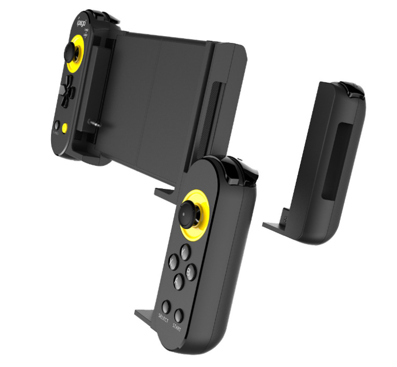 1pc Bluetooth Gamepad Single/dual Handle Stretchable Removable Controller with 3.5mm Headphone Jack for Android iOS PC