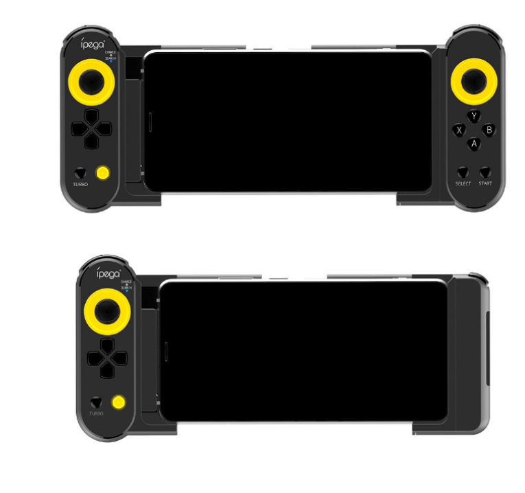1pc Bluetooth Gamepad Single/dual Handle Stretchable Removable Controller with 3.5mm Headphone Jack for Android iOS PC