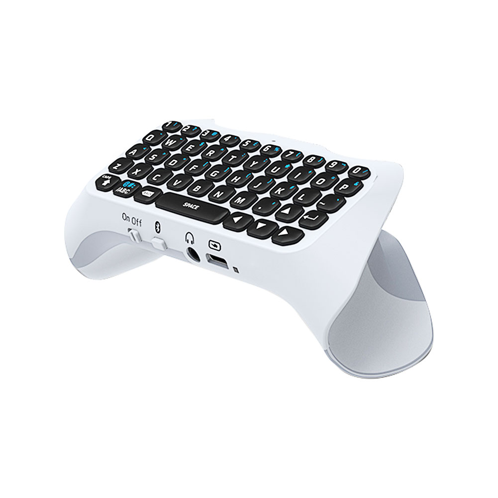 New Ps5  Wireless Bluetooth 3.0 External Keyboard With Built-in Speaker For Voice Chat Input