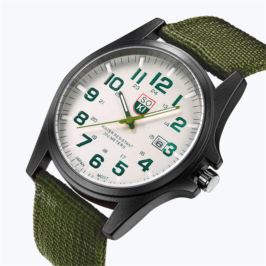 Sports Watches Man Fashion Casual Man Watch Luxury Men's Wristwatch  Quartz Military Watch For Men
