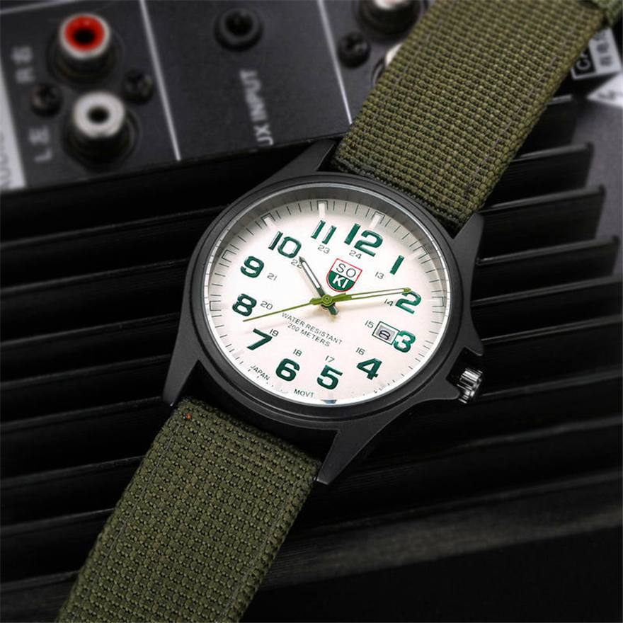 Sports Watches Man Fashion Casual Man Watch Luxury Men's Wristwatch  Quartz Military Watch For Men