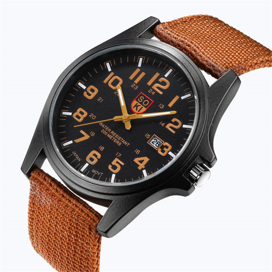 Sports Watches Man Fashion Casual Man Watch Luxury Men's Wristwatch  Quartz Military Watch For Men