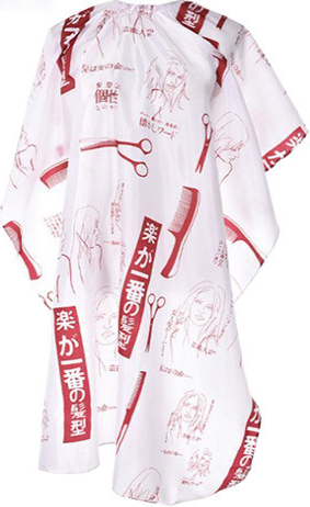Best Selling Products Pattern Cutting Hair Waterproof Cloth Salon Barber Cape Hairdressing Hairdresser Apron Haircut capes