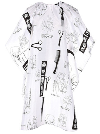 Best Selling Products Pattern Cutting Hair Waterproof Cloth Salon Barber Cape Hairdressing Hairdresser Apron Haircut capes