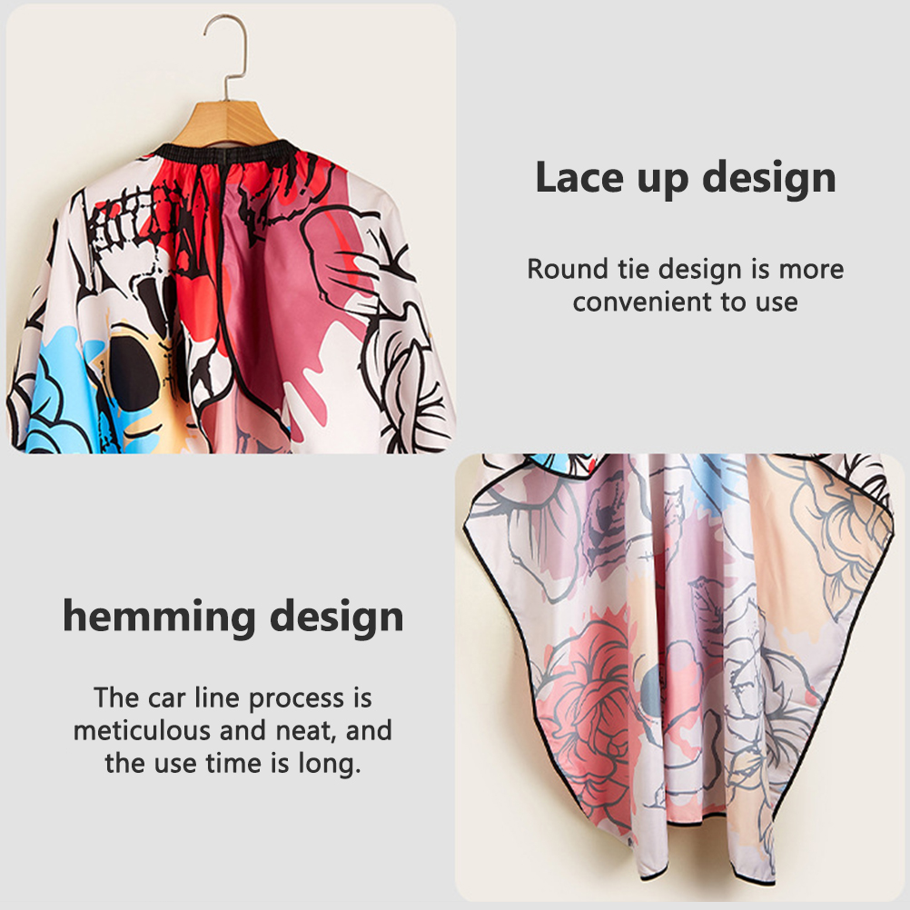 Antistatic Hairdresser Apron Hair Cutting Cape Hairdress Gown Cape Hair Salon Barber Haircut Dye Hair Apron Salon Styling Cloth