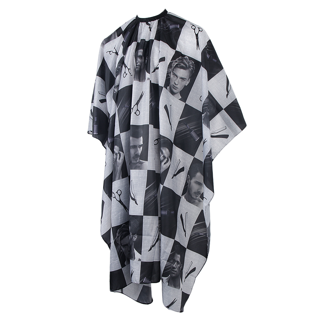 Professional Cutting Hair Waterproof Cloth Salon Barber Gown Cape Hairdressing Hairdresser