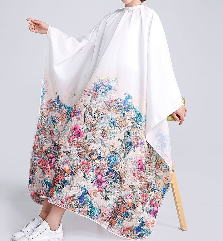 Antistatic Hairdresser Apron Hair Cut Cape Hairdress Gown Cape Hair Salon Barber Hair Cutting Dye Hair Apron Salon Styling Cloth