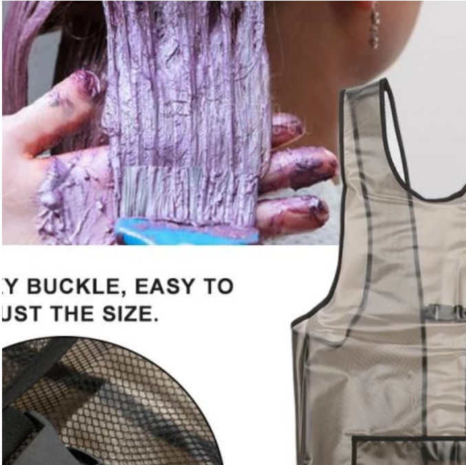 Adjustable Hairdresser Apron Salon Hairdressing Hair Cutting Barber Cape Cloth Hair Styling Accessory For Women Men