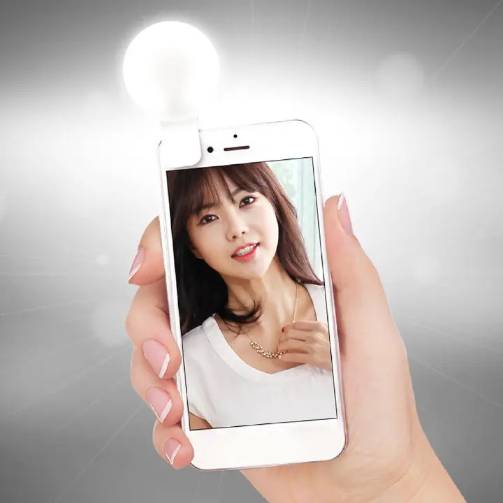 Mini Q Selfie Ring Light Portable Flash LED USB Clip Mobile Phone Fill Lamp Led Mirror Neon Sign Selfie Ring Makeup Lightings