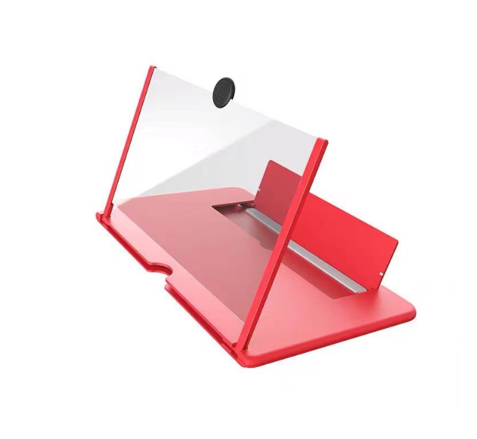 10 Inch 3D Mobile Phone Screen Magnifier HD Video Amplifier Stand Bracket with Movie Game Magnifying Folding Phone Desk Holder
