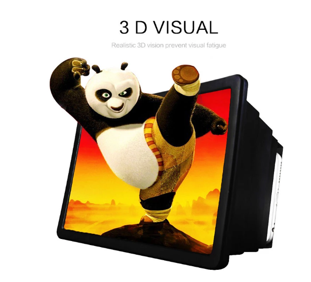 Mobile Phone Screen Magnifier Universal 3D Enlarger Magnifying Video Amplifier Projector Bracket Desktop Holder Stand For Phone