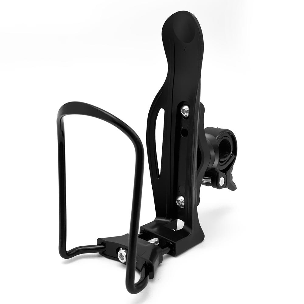 MTB Bicycle Water Bottle Holder With 360 Degree Rotatable Adapter Cycling Cup Drink Bottle Cage For Mountain Bike Accessories
