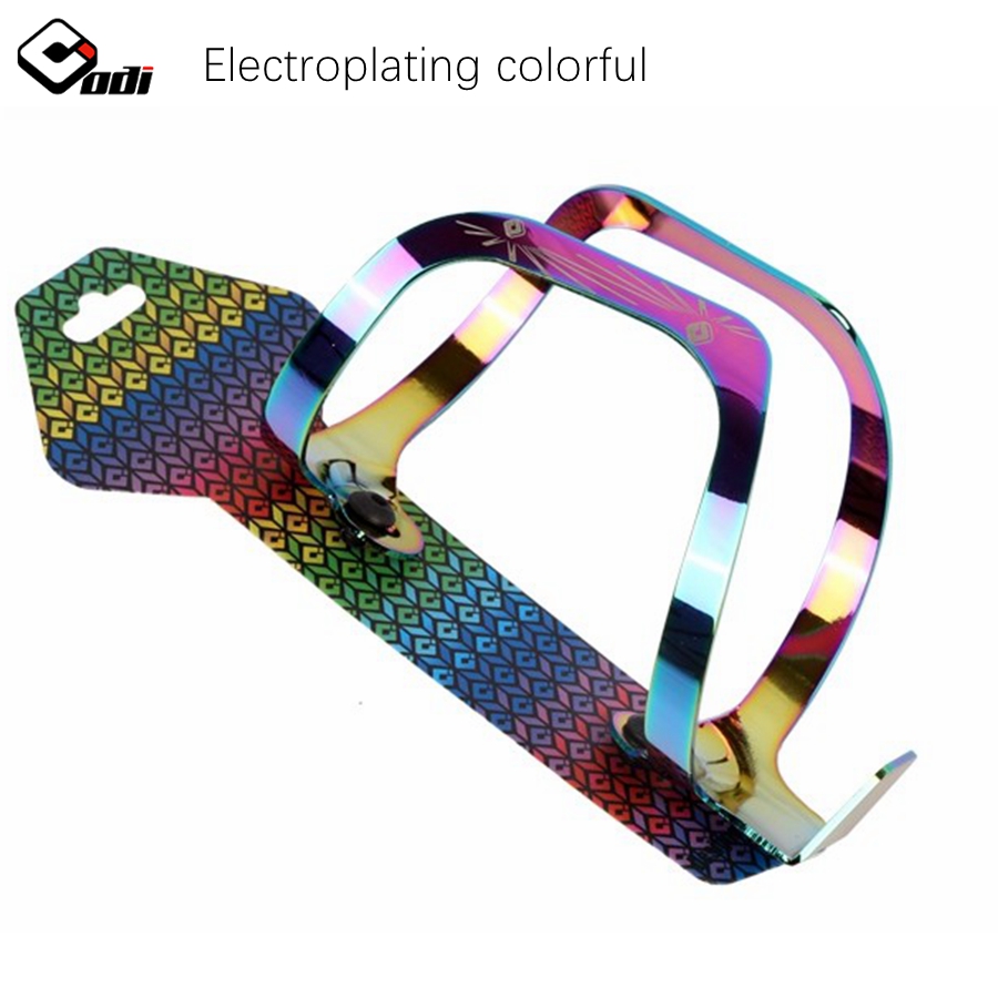 Bicycle Bottle Cages Colorful Kettle Holder Bracket Ultralight chameleon Aluminum Alloy MTB road Bike Water Bottle Rack