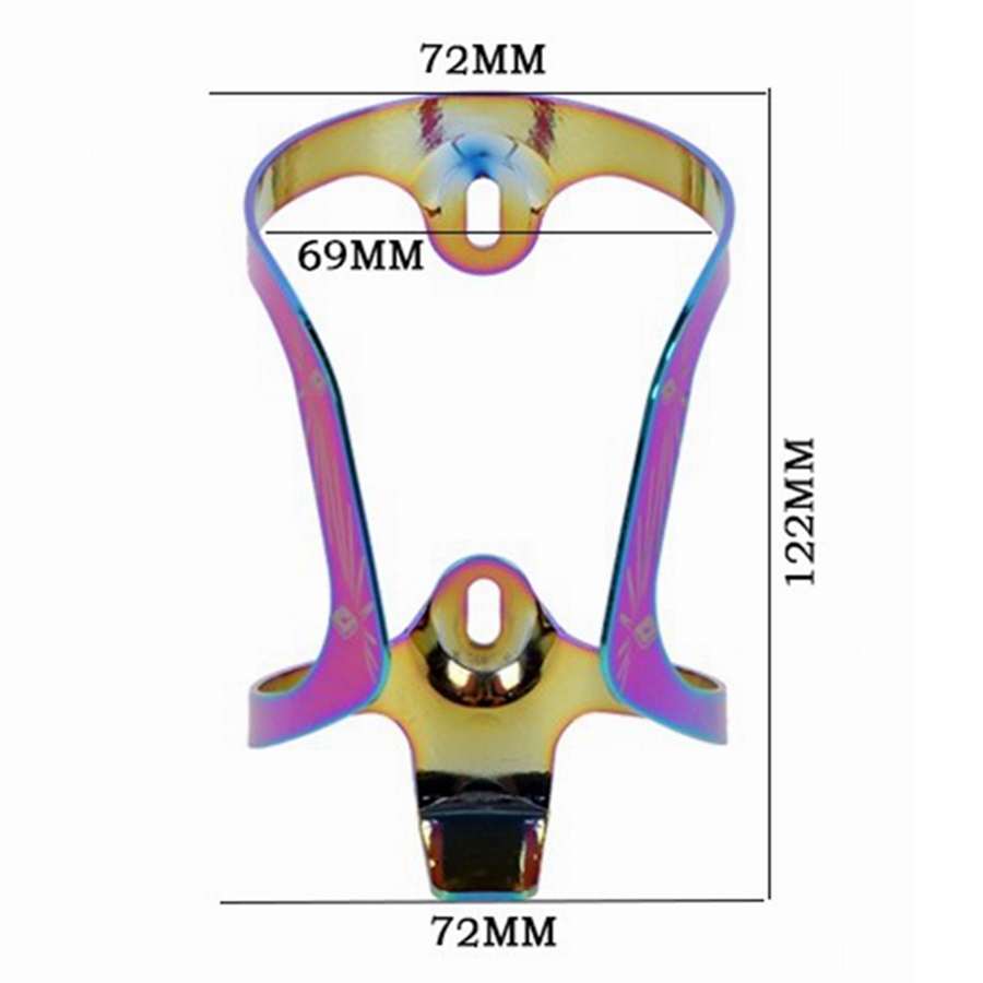 Bicycle Bottle Cages Colorful Kettle Holder Bracket Ultralight chameleon Aluminum Alloy MTB road Bike Water Bottle Rack