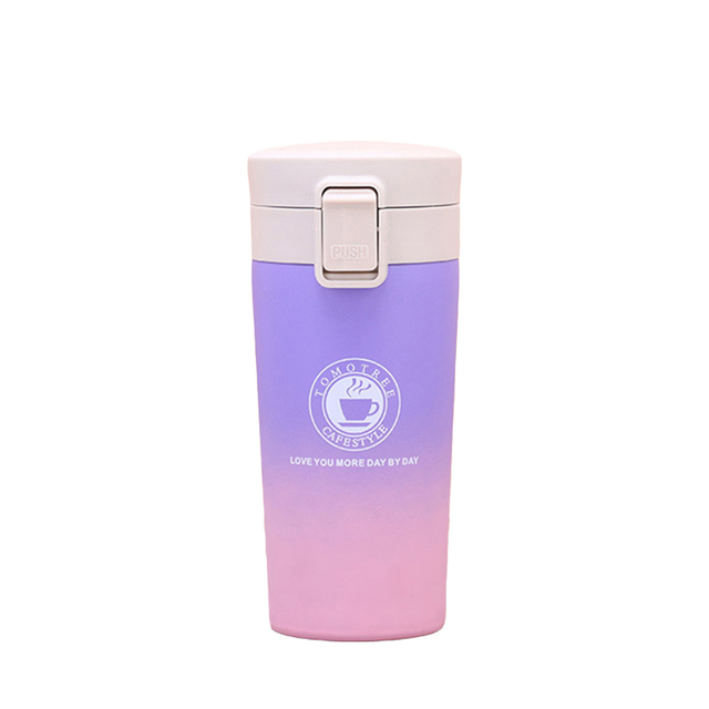 380ml Double Stainless Steel 304 Coffee Mug Leak-Proof Thermos Mug Travel Thermal Cup Thermos Mug Water Bottle Tea Mug for Gifts