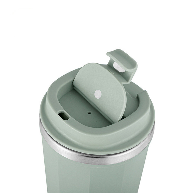 New Style Double Stainless Steel 304 Coffee Mug Not Fall Design Thermos Mug Leak-Proof Travel Thermo Cup Thermosmug For Gifts