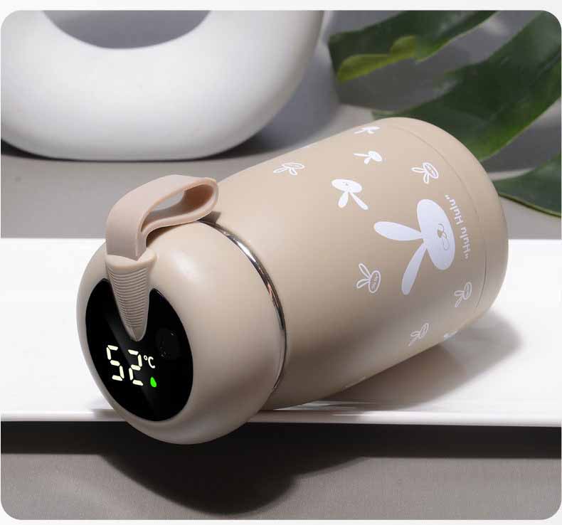 New smart thermos thermos mug 304 stainless steel water bottle temperature LED display thermos mug coffee cup