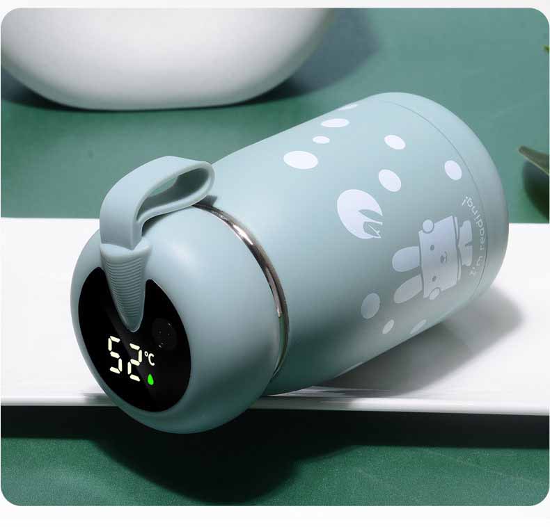 New smart thermos thermos mug 304 stainless steel water bottle temperature LED display thermos mug coffee cup