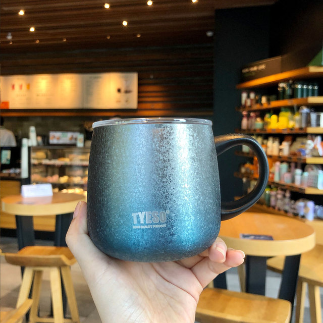 304 Stainless Steel Coffee Mug With Handle Hot And Cold Milk Water Bottle Copo Termico Termos Portable Termos Double Cup