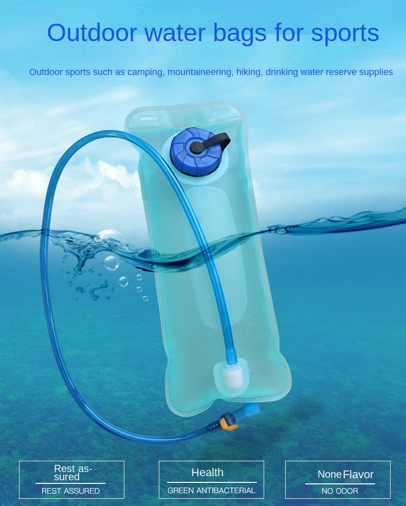 2L Reusable Sports Travel Portable Collapsible Folding Drink Water Bottle Kettle Outdoor Sports Water Bottle