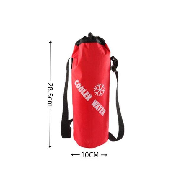 Hot sale Drawstring Water Bottle Pouch High Capacity Insulated Cooler Bag Outdoor Traveling Camping Hiking Water Bags