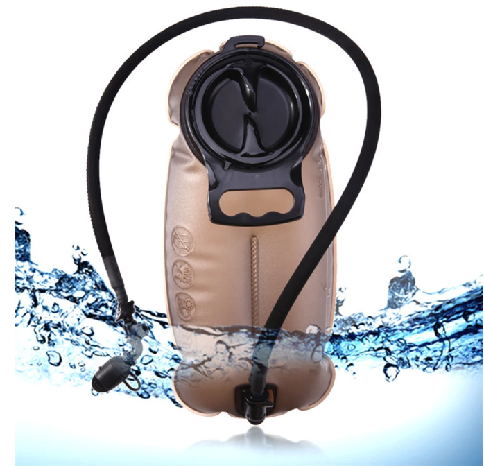 TPU Water Bags Liner bags 2L Camping Hiking Climbing Mountaineering Cycling Water Bottles Folding Bags Collapsible Foldable Bucket