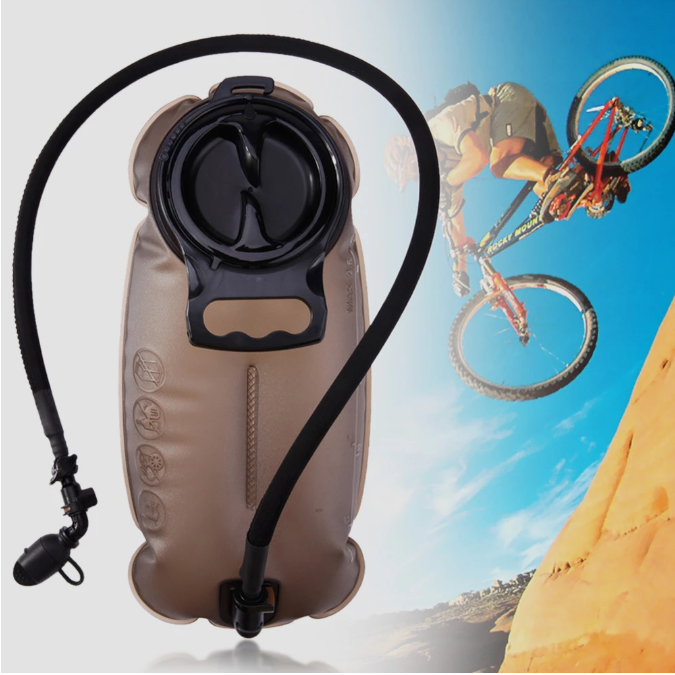 TPU Water Bags Liner bags 2L Camping Hiking Climbing Mountaineering Cycling Water Bottles Folding Bags Collapsible Foldable Bucket