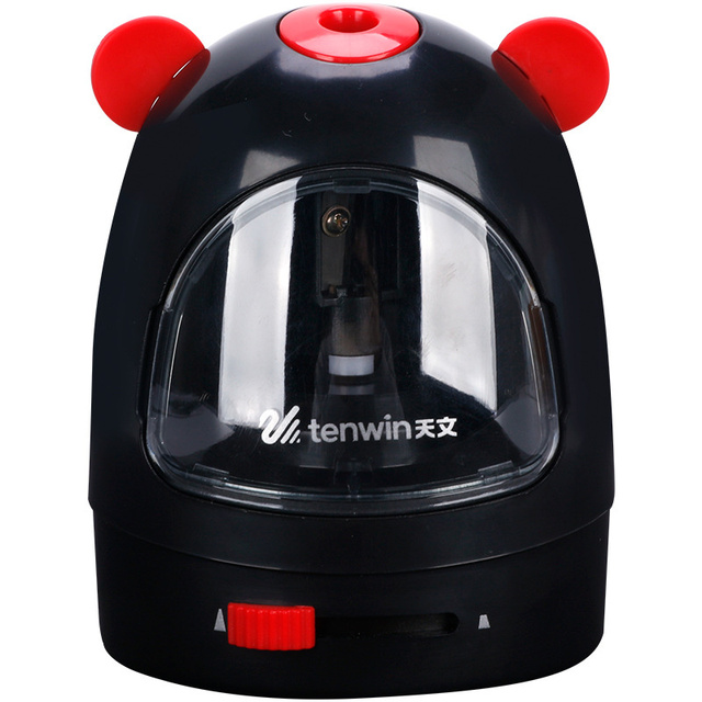 Cute Color Electric Pencil Sharpener for Kids Children Mechanical Battery Kawaii Stationery Office School Supplies