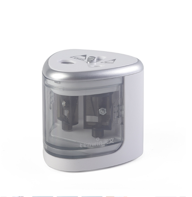 Manual Electric Auto Plastic Pencil Sharpener Candy Color Standard Pencil Cutting Machine Student School Office Stationery