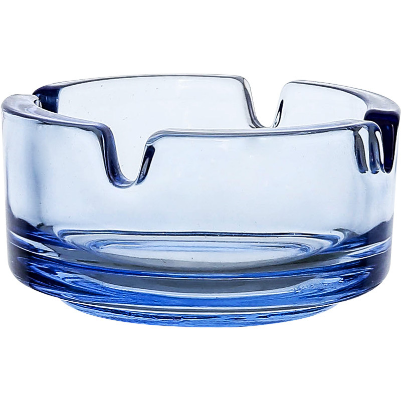 Lead-free Glass Ashtray MiniAsh Holder Clear Cigarette Ash Holder Smoking Accessories Hotel Home Table Decoration For