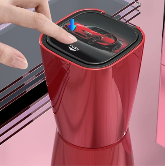 1PCS Car LED Ashtray Garbage Coin Storage Cup Container Cigar Ash Tray Car Styling Universal Size Ashtrays