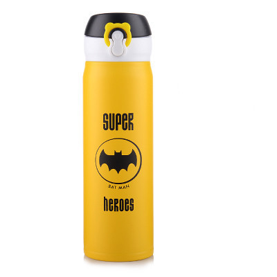 500ml Hero Insulated Water Bottle Sports Outdoor Thermos Cup 304 Stainless Steel League Vacuum Flask Travel Stanley Thermal Cup